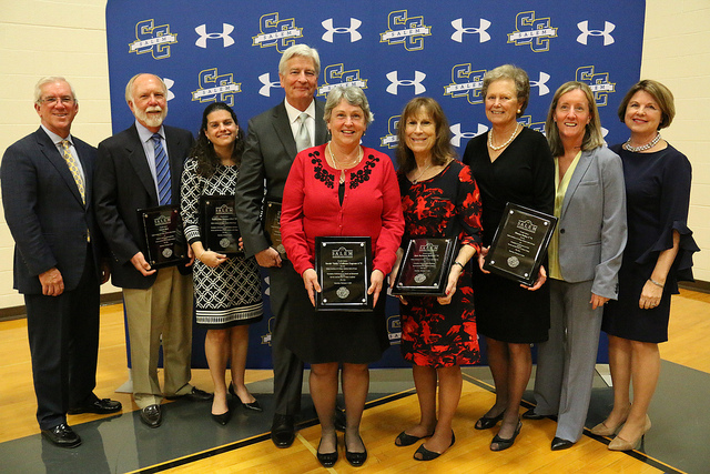 Inaugural inductees of the Salem Academy and College Hall of Fame