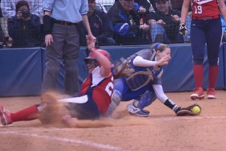 Softball splits during second day in Raleigh
