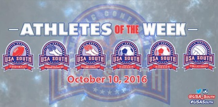 Bukas and Priest earn USA South Soccer Player of the Week Honors