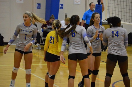 Volleyball sweeps USA South opponents