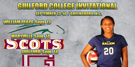 Salem Volleyball Set for Tri-Match at Guilford College Invitational