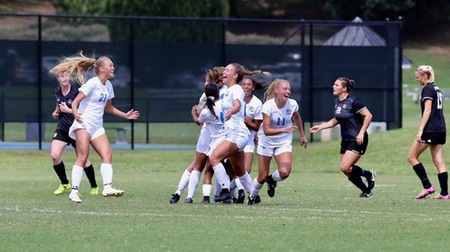 Soccer wins USA South opener on the road